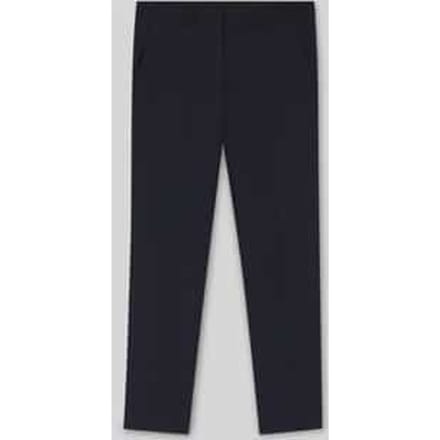 Slim fit pantalon van wolmix, model 'HESTEN'
