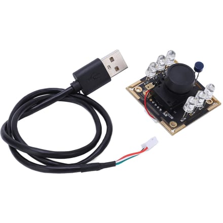 USB Cameramodule HD Autofocus IR CUT 2MP 190 Graden Vervormd Panorama Drive Free 30FPS black