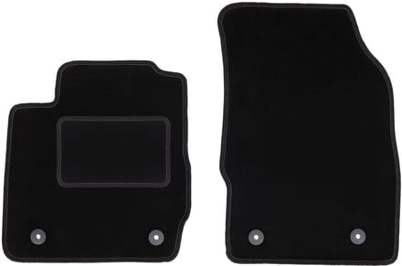 Voormatten zwart voor: Mazda 2 II hatchback (2007-2015)