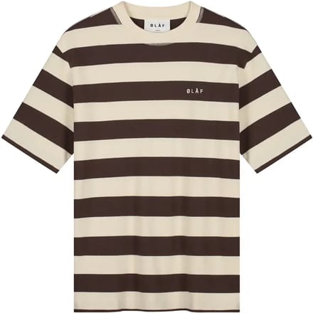 Gestreept T-shirt Olaf Hussein
