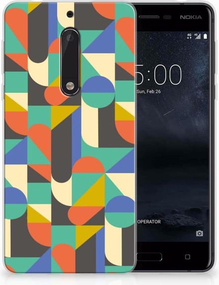 Nokia 5 TPU bumper Funky Retro