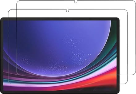 Screenprotector Geschikt voor Samsung Galaxy Tab S10 Plus/S9 Plus/S9 FE Plus/S7 FE 5G/S8+ 12.4 Inch screenprotector tempered glass 2pack - Galaxy Tab S10 Plus (12.4 inch) Screen Protector