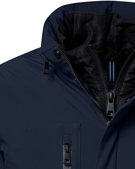 Pierre Cardin winterjas donkerblauw