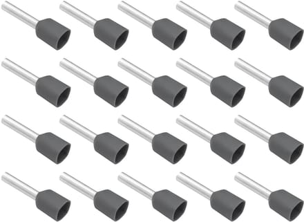 VLTG Geïsoleerde Aderhuls 4.0/12mm Grijs - Eindhuls - Kabelschoen - 20 stuks