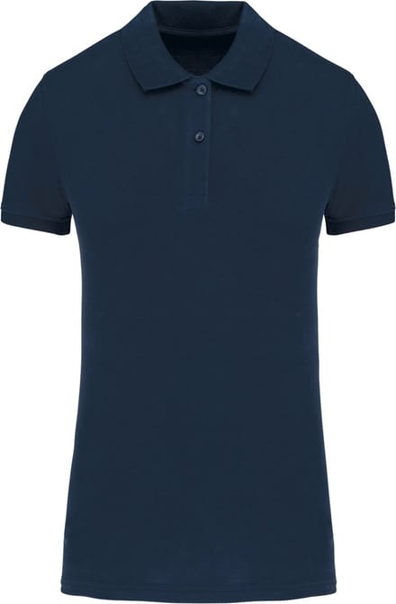 Kariban Piqué-damespolo Bio180 K2026 - Navy - M