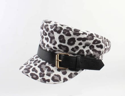 Dames Pet Dengweni  – Panterprint – Zwart/Wit maat S