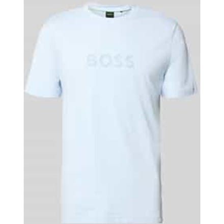 Regular fit T-shirt van puur katoen Model 'TS_TERRACE'