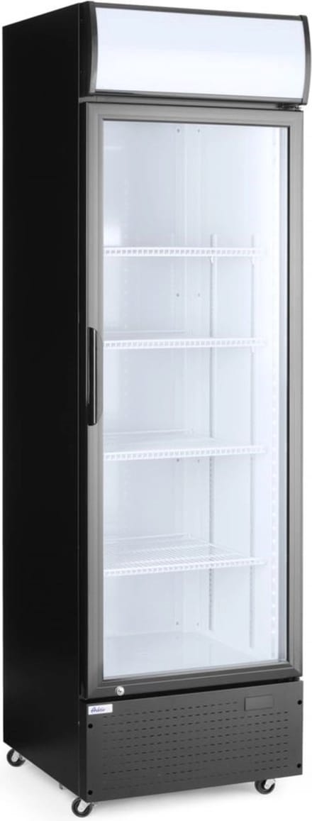 Arktic - Backbar Koelkast - 254L - Zwart - Met Lichtbak
