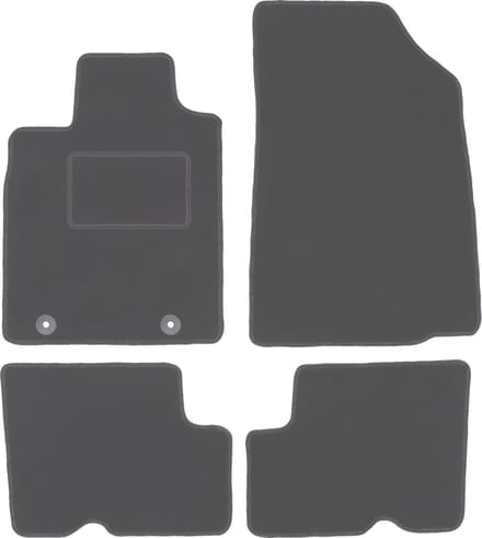 Grafiet automatten voor: Dacia Sandero II hatchback, Stepway (2013-2019)