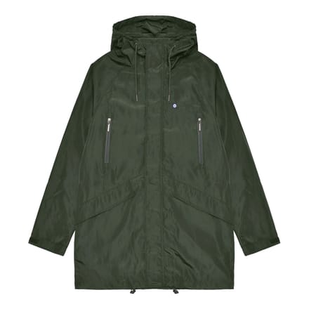 Lambretta Heren Heaton Hooded Jacket (Kaki Groen)