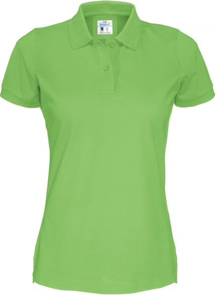 Cottover POLO PIQUE LADY - GOTS GECERTIFICEERD 141005 - Groen - M