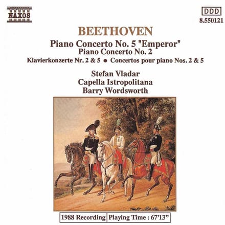 Stefan Vladar - Beethoven: Piano Concertos 2 & 5 (CD)