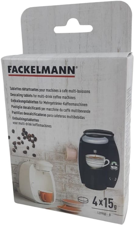 Ontkalktabletten voor Fackelmann ontbijtmachine voor meerdere dranken