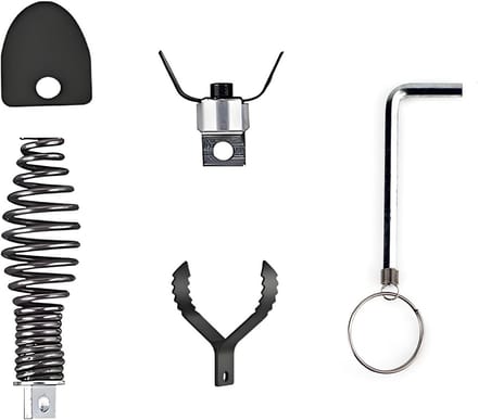 Set van 5 Ontstoppingsveer Opzetstukken voor Boormachine - Rioolontstopper Accessoires