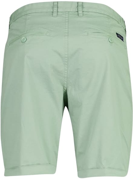 Groene korte broek New Zealand katoen met omslag
