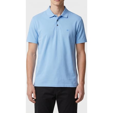 Calvin Klein Ss Supima Tee Track Blue Taglia: L | Polo Outlet | Uomo | Blu