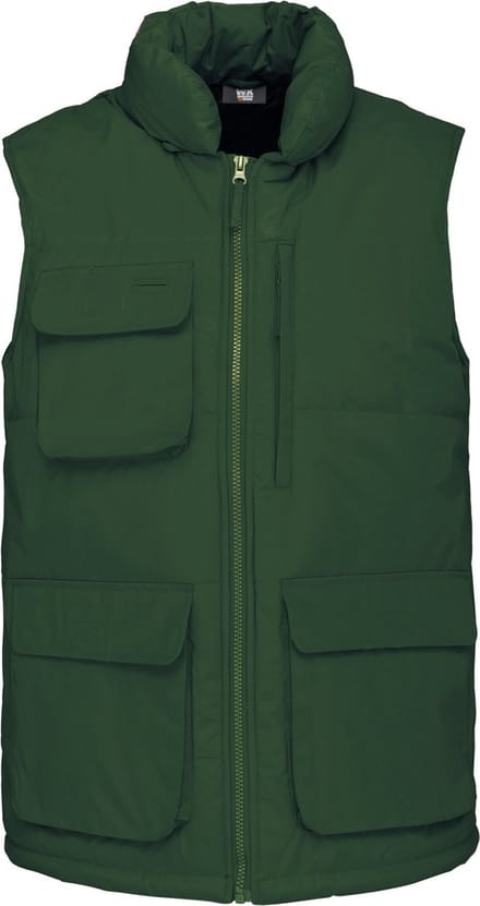 WK. Designed To Work Gewatteerde bodywarmer WK615 - Forest Green - M