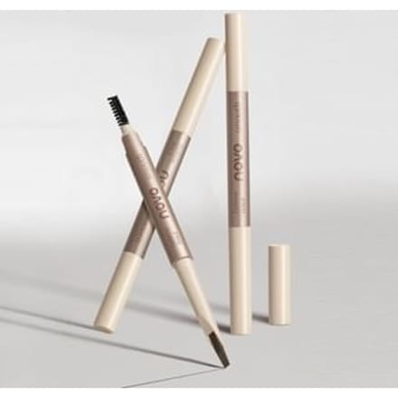 NOVO - Matte Chopper Eyebrow Pen - 4 Colors 02# Tea Brown - 240mg
