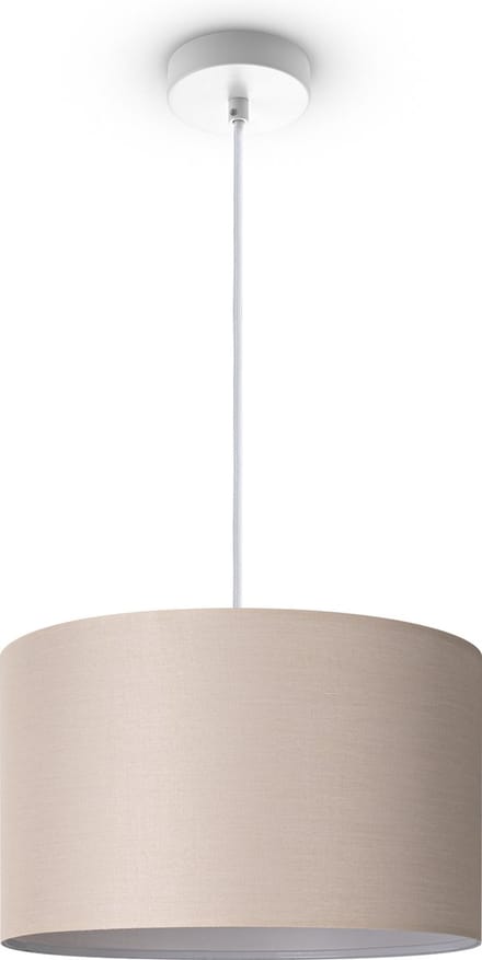 Paco HomePlafondlamp Woonkamer Hanglamp Eettafellamp E27 Uni Stof