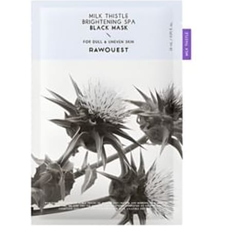 RAWQUEST - Milk Thistle Brightening SPA Black Mask 28ml