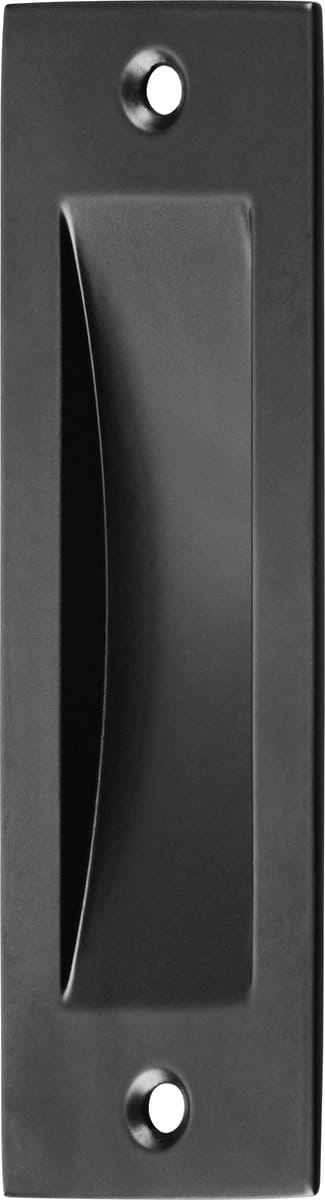 Hermeta Schuifdeurkom 120X40 mm Zwart Recht - 4556-70