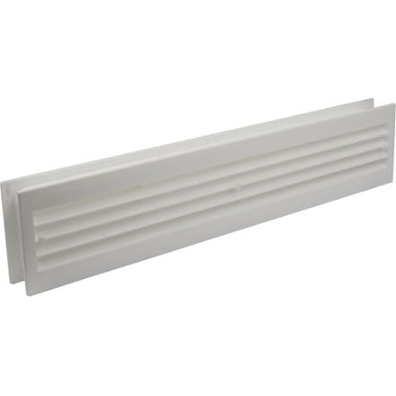 Toolstation Deurventilatie rooster 2-delig 455x90mm wit
