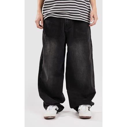 Blue Tomato Vintage Denim Baggy Jeans zwart