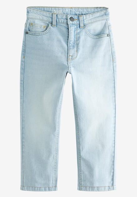 Next - Jongens - Stretchjeans met ruimvallende pasvorm - Blauw