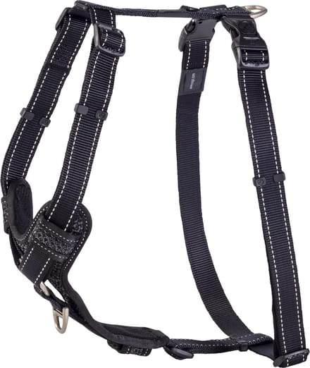Rogz Utility Control Tuig Zwart - Hondenharnas - Xl 60-100x2.5 Cm