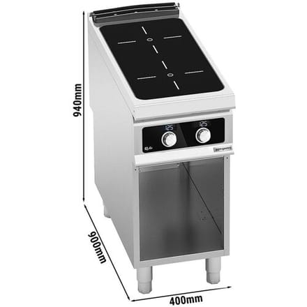 GGM Gastro Infrarotherd - 8 kW - 2 Kochfelder - Bflex Digital