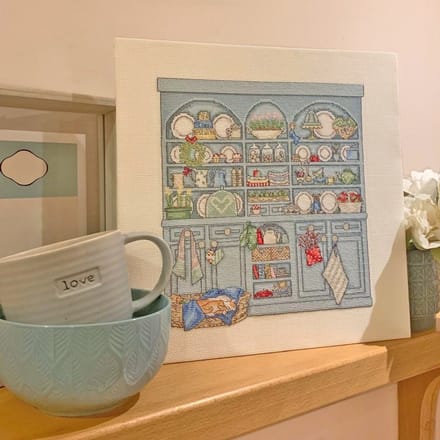 Bothy Threads borduurpakket keuken dressoir XSS27 telpatroon