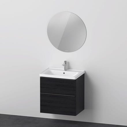 Duravit D-Neo furniture set with round mirror 65 cm DE010901616