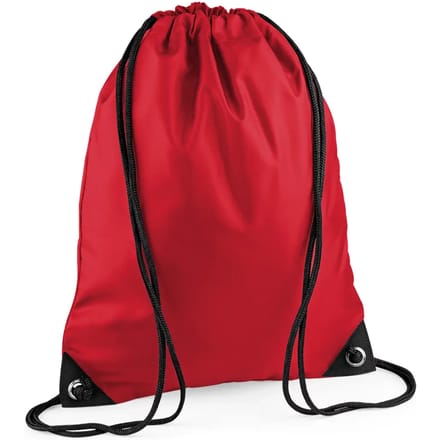 Premium Gymsac Sporttas BagBase - 11 Liter Classic Red