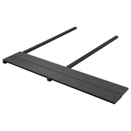 vidaXL - Decking - board - 48 - st - Zwart - WPC