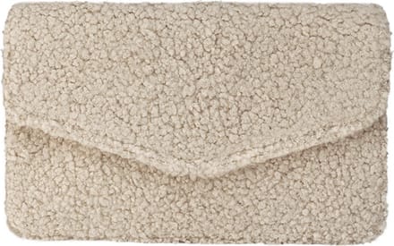 Yehwang Handtas teddy beige - afneembare bag strap - schoudertas - dames