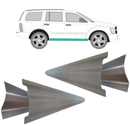 Frontruderamme voor Dodge Durango 2003-2008 / Links + Rechts / Set