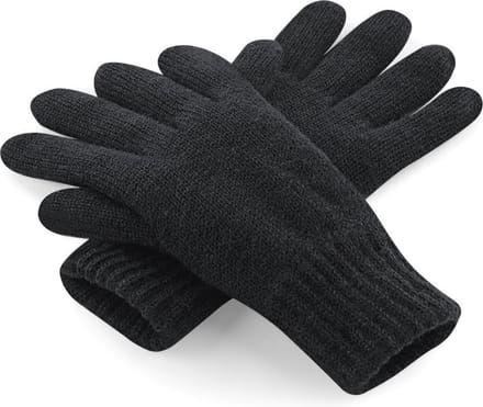 Scoby - Handschoenen - Winter - Thermisch - Thinsulate - Unisex - Classic Gloves - S/M - Zwart