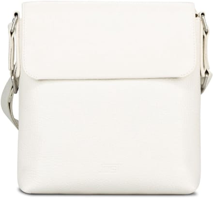 JOST Leren schoudertas Vika Shoulder Bag Cream White crème