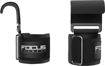 Focus Fitness - Lifting Hooks - Hook Grips - Lifting Straps - 2 stuks