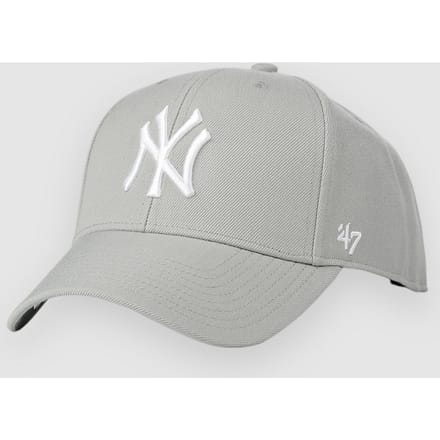 47 Brand New York Yankees MVP Cap B-MVPSP17WBP-GY, Unisex, Grijs, Pet, maat: One size