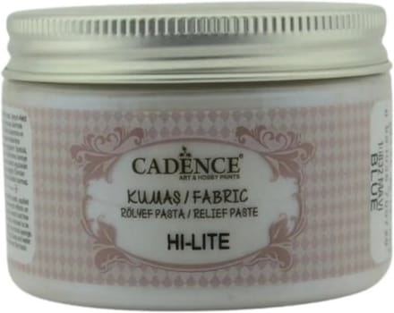 Cadence Textiel Hi Lite Metallic Relief Pasta 150 ml Blauw