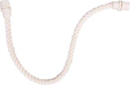 Flamingo - Vogel Zitstok Perch Rope Flexible Forma - Wit - S - 1.4 x 1.4 x 57 cm