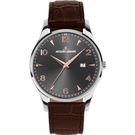 Jacques Lemans - 1-2215D - Polshorloge - Heren - Kwarts - London