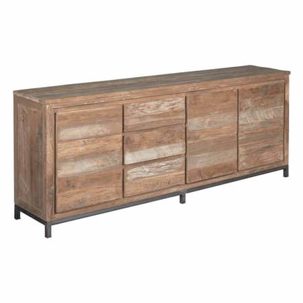 Tower Living - Venetie dressoir - 220 cm - bruin