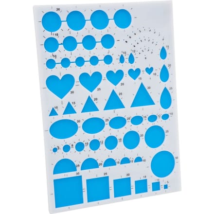 VBS Quilling sjabloon incl. schuimrubberen onderlaag