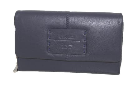 BURKELY Overslagportemonnee - Portemonnee - Soft Blauw