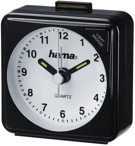 Hama wekker- A50 - Reiswekker- Zwart