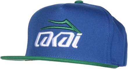 Lakai - Unisex - Essential Snapback - Blauw/Groen