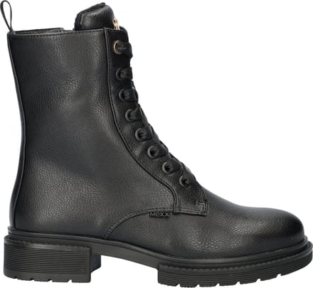 Mexx Enkellaars Holea Glad Zwart Dames - Maat 39