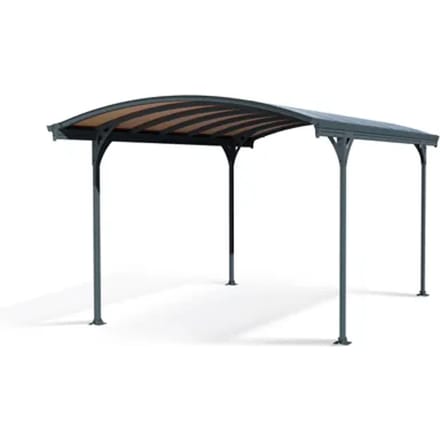Palram | Canopia - Carport Vitoria - Enkel - Donkergrijs/brons 5,01x2,91m